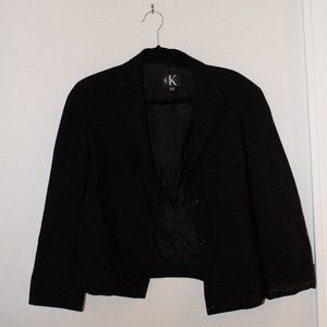 Calvin Klein Short Black Blazer Jacket